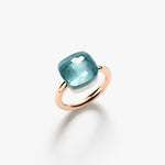 Pomellato Nudo Maxi Sky Blue Topaz Ring - Aurum Jewels