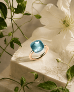 Pomellato Nudo Maxi Sky Blue Topaz Ring - Aurum Jewels