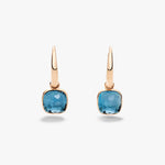 Pomellato Nudo Mini London Blue Topaz Earrings - Aurum Jewels