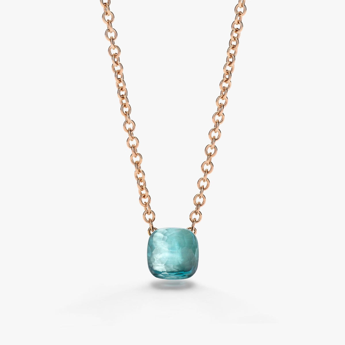 Pomellato Nudo Petit Pendant Necklace Sky Blue Topaz - Aurum Jewels