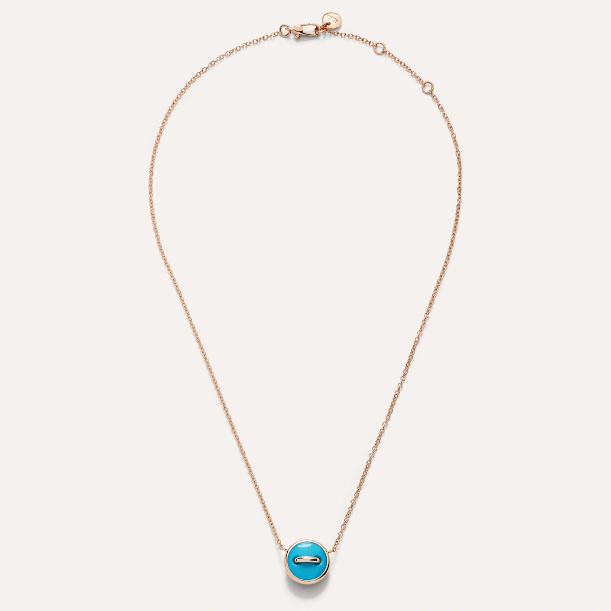 Pomellato Pom Pom Dot Reversible Necklace with Turquoise - Aurum Jewels