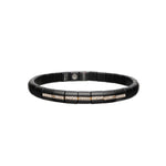 Roberto Demeglio Black Ceramic & Brown Diamond Bracelet - Aurum Jewels