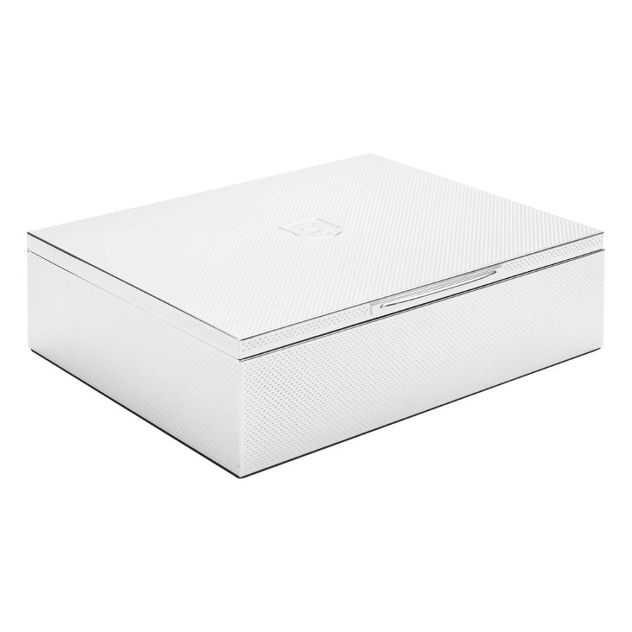 Silver Medium Watch Jewellery And Legacy Box - Aurum Jewels