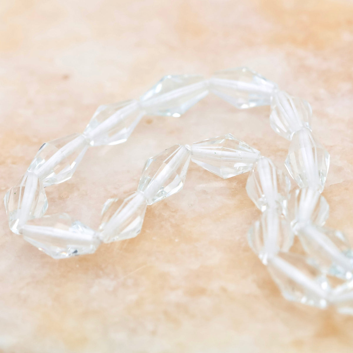 White Topaz Gemstone Necklace - Aurum Jewels