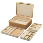 WOLF Bella Large Jewellery Box Mocha - Aurum Jewels