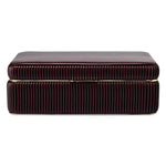 WOLF Bella Medium Jewellery Box Bordeaux - Aurum Jewels