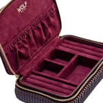 Wolf Bella Zip Case in Bordeaux - Aurum Jewels