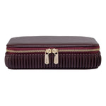Wolf Bella Zip Case in Bordeaux - Aurum Jewels