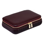 Wolf Bella Zip Case in Bordeaux - Aurum Jewels