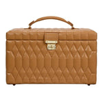Wolf Lauren Large Jewellery Box Caramel - Aurum Jewels