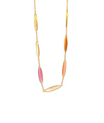 18ct Fancy Multi Gemstone Necklace - Aurum Jewels