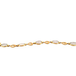 18ct Yellow Gold & Chalcedony Bracelet - Aurum Jewels