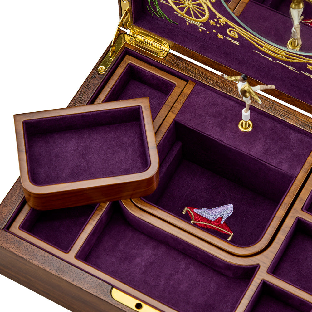 WOLF 'Cinderella' Musical Jewellery Box - Limited Edition