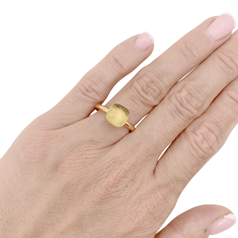 Pomellato Nudo Gelè Classic with Lemon Quartz & Chrysoprase