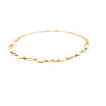 Aurum Jewels 18ct Yellow Gold Rose Quartz Necklace - Aurum Jewels