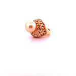 Autore Golden South Sea Pearl & Diamond Dress Ring - Aurum Jewels