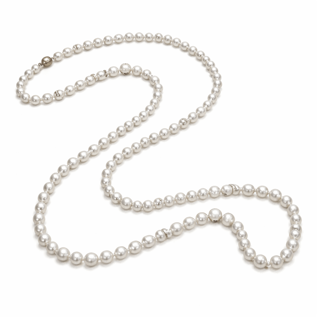 Autore Long South Sea Pearl Strand 9mm - 14mm Circle’ - Aurum Jewels