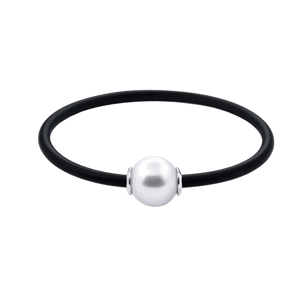Autore South Sea Pearl & Rubber Bracelet - Aurum Jewels