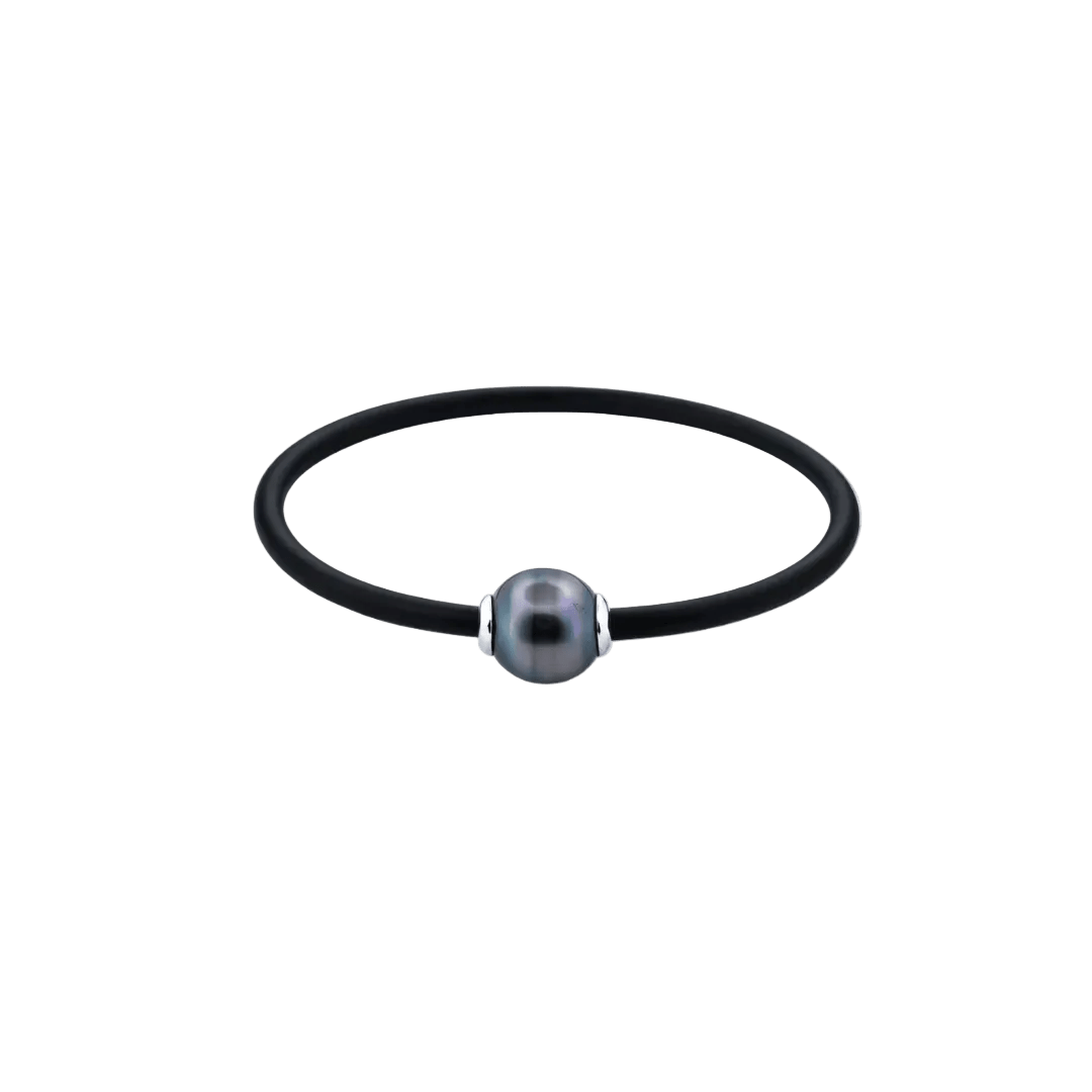 Autore Tahitian Pearl & Rubber Bracelet - Aurum Jewels