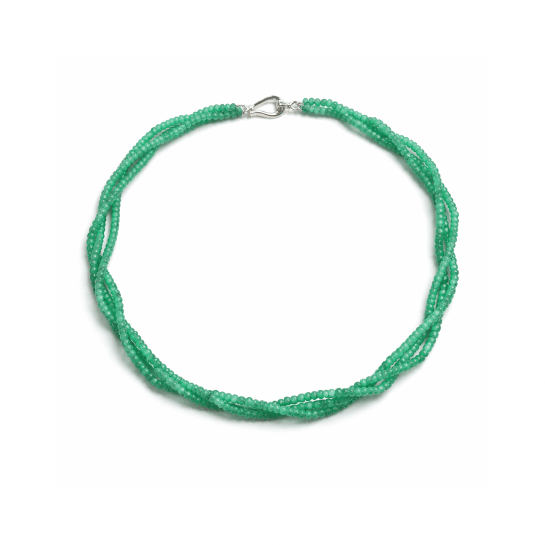 Chrysoprase Bead Strand - Aurum Jewels