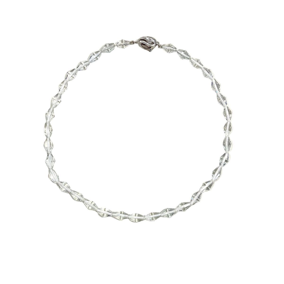 Clear Natural Topaz Beads Strand - Aurum Jewels