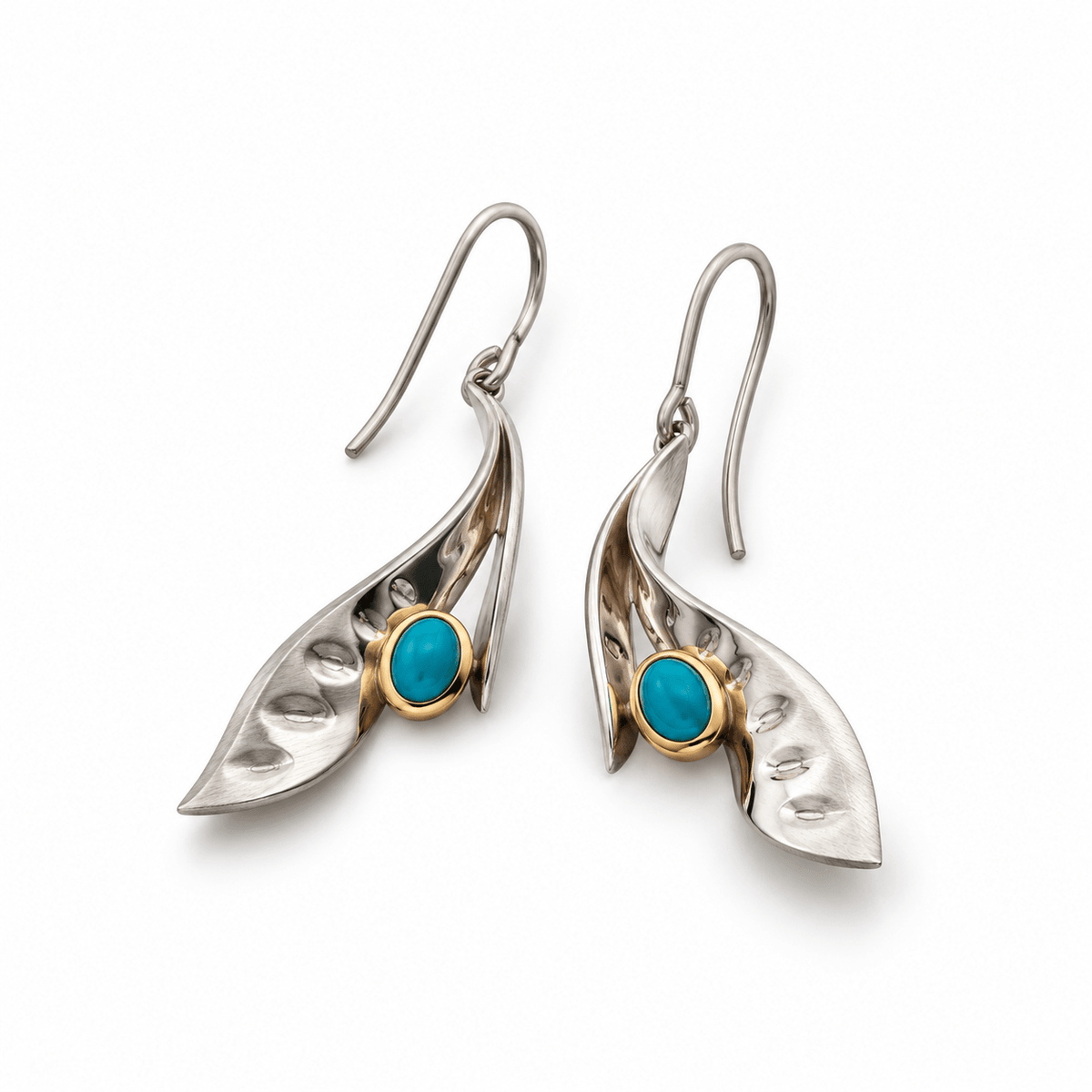 Daniel Bentley Capricorn Turquoise Earrings - Aurum Jewels