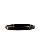 Demeglio Pura Matte Ceramic Bracelet with Brown Diamonds - Aurum Jewels