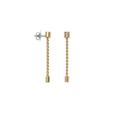 Fope ‘Aria’ Yellow Gold & Diamond Earrings - Aurum Jewels