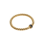FOPE Flex'It Eka Bracelet with Black Diamonds - Aurum Jewels