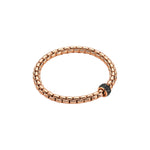 FOPE Flex’It Eka Bracelet With Black Diamonds - Aurum Jewels