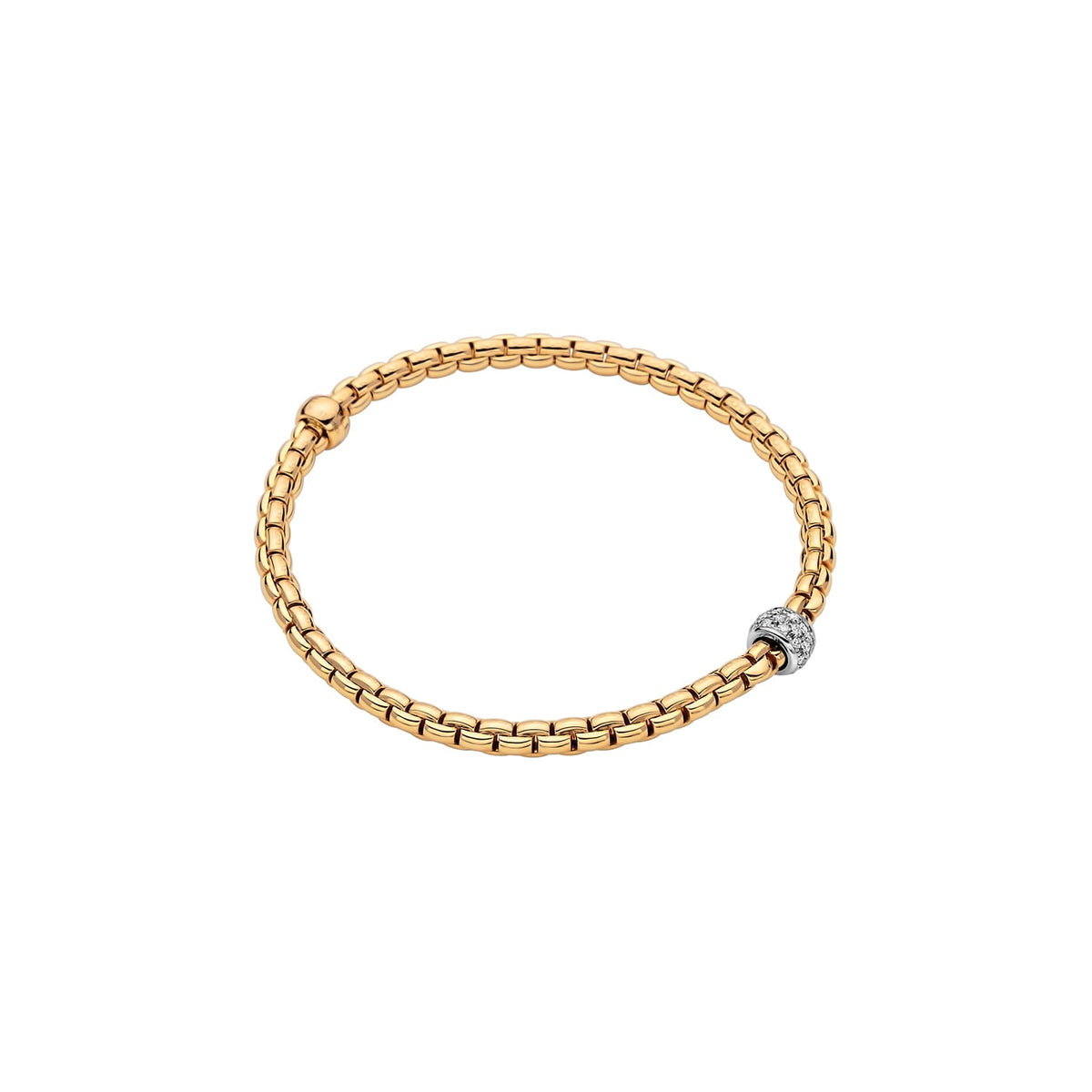 FOPE Flex'It Eka Bracelet With Diamonds - Aurum Jewels