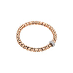 FOPE Flex'It Eka Bracelet with White Diamonds - Aurum Jewels