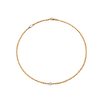 FOPE Flex'It Eka Gold Necklace with Diamonds - Aurum Jewels