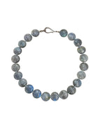 Labradorite ‘Blue Fire’ Gemstone Bead Necklace - Aurum Jewels