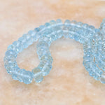 Natural ‘German Cut’ Aquamarine Necklace - Aurum Jewels