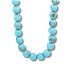 Natural Kingman Turquoise Necklace - Aurum Jewels