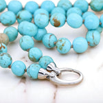 Natural Kingman Turquoise Necklace - Aurum Jewels