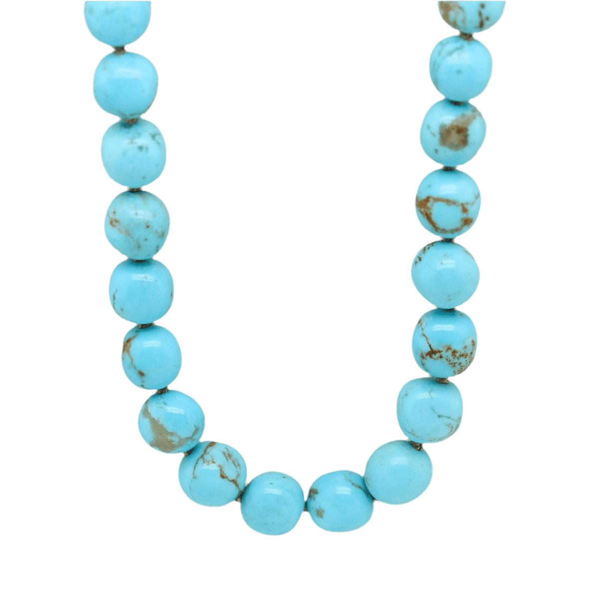 Natural Kingman Turquoise Necklace - Aurum Jewels