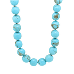 Natural Kingman Turquoise Necklace - Aurum Jewels