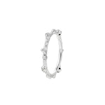 Ole Lynggaard 18ct White Gold Nature Band with Diamonds - Aurum Jewels