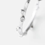 Ole Lynggaard 18ct White Gold Nature Band with Diamonds - Aurum Jewels