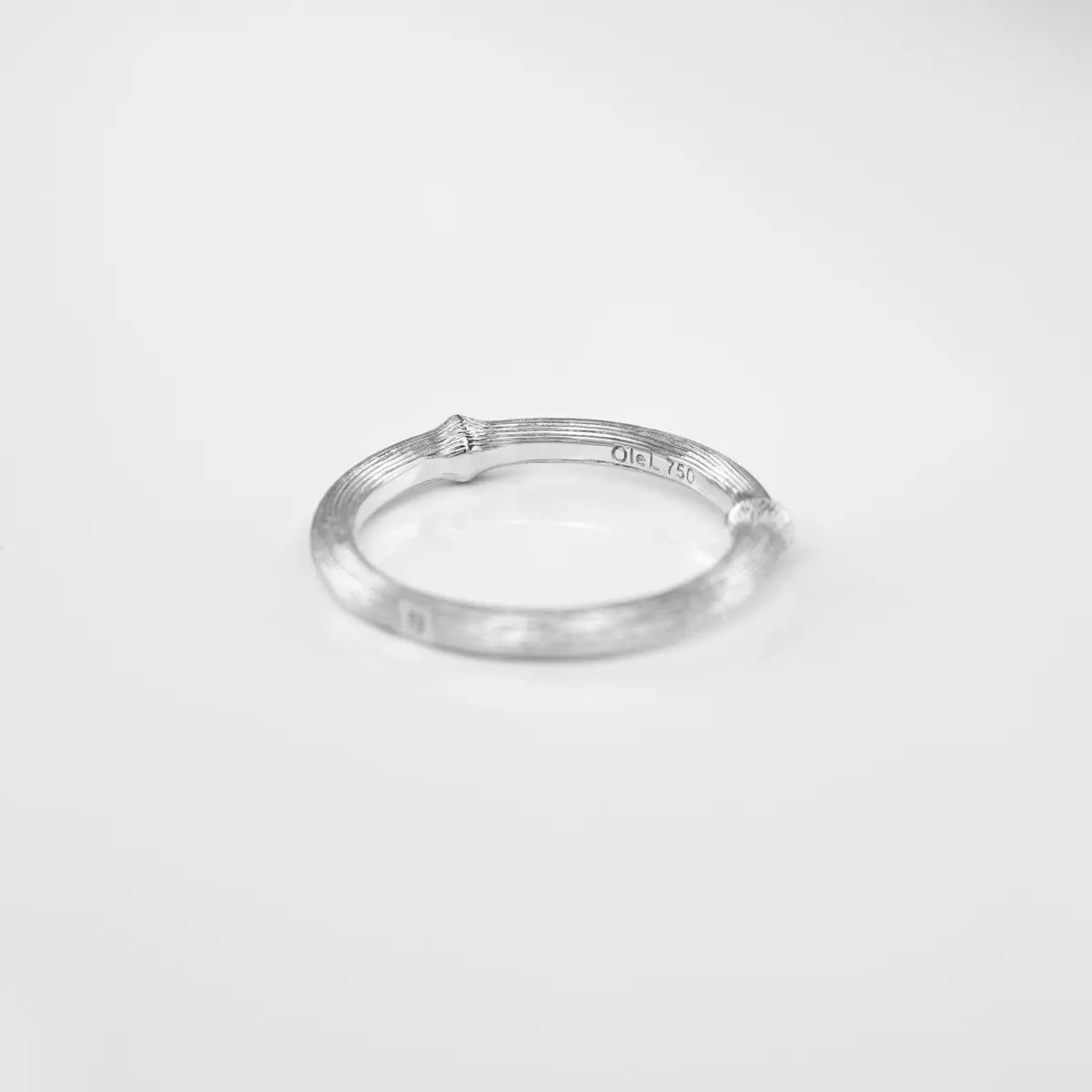Ole Lynggaard 18ct White Gold Nature Ring - Aurum Jewels