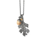 Ole Lynggaard Acorn Pendant in Gold & Silver - Aurum Jewels