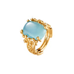 Ole Lynggaard Boho Ring with Aquamarine - Aurum Jewels