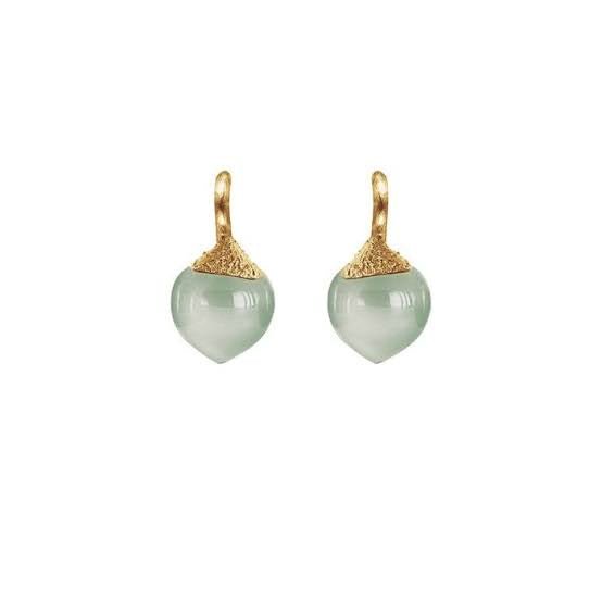 Ole Lynggaard Dew Drop Aquamarine Earrings - Aurum Jewels