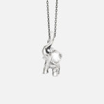 Ole Lynggaard Elephant Pendant Medium Sterling Silver - Aurum Jewels