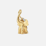 Ole Lynggaard Large Elephant Pendant with Diamonds - Aurum Jewels