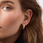 Ole Lynggaard Leaves Creole Gold Earrings - Aurum Jewels