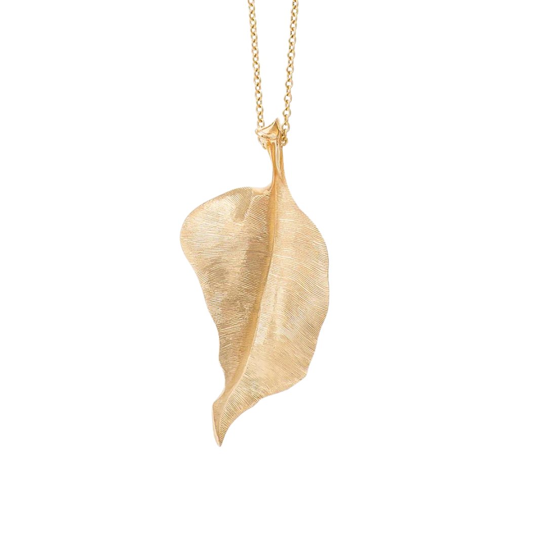 Ole Lynggaard Leaves Pendant 5.7cm - Aurum Jewels