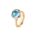 Ole Lynggaard Lotus 2 Ring Sky Blue Topaz - Aurum Jewels